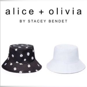 Alice and Olivia Reversible Bucket Hat